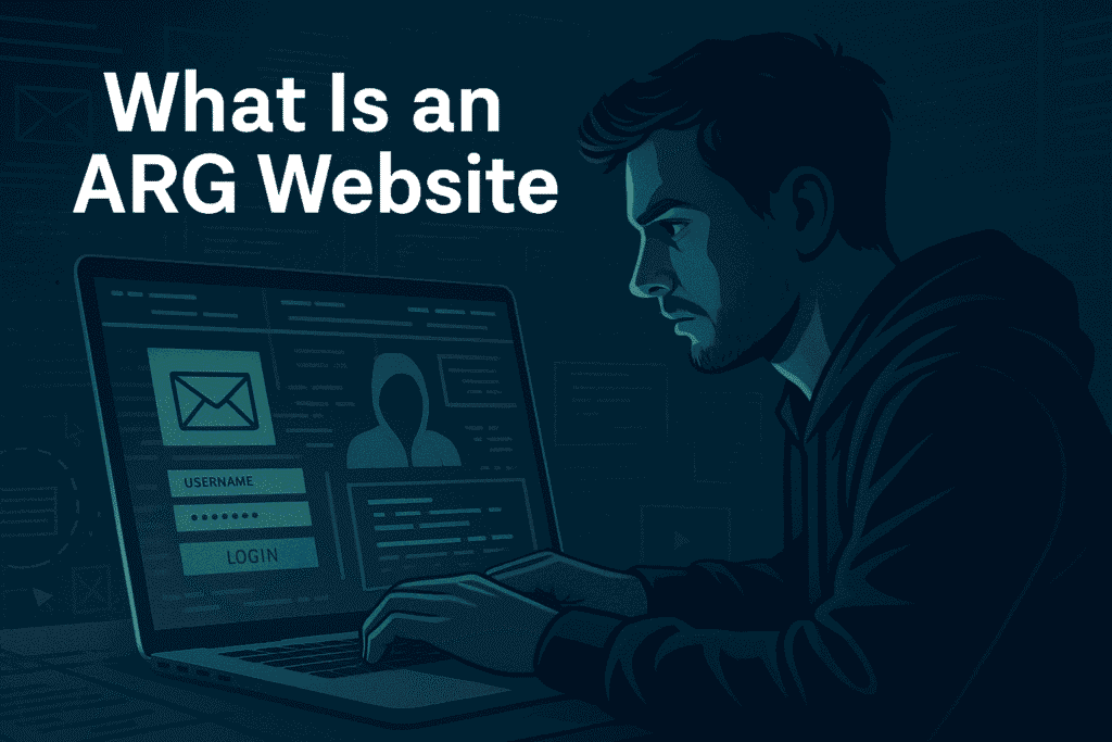 How to make an arg website