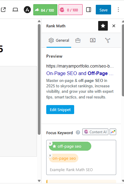 on page seo tutorial