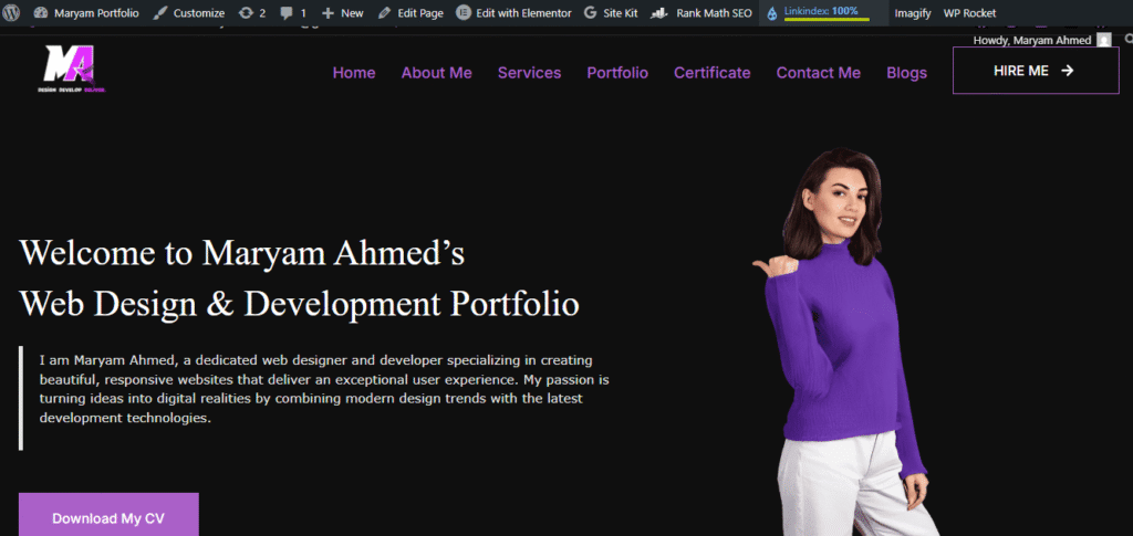 Maryam portfolio image