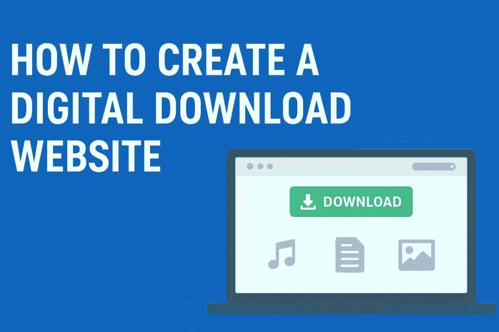 digital product website